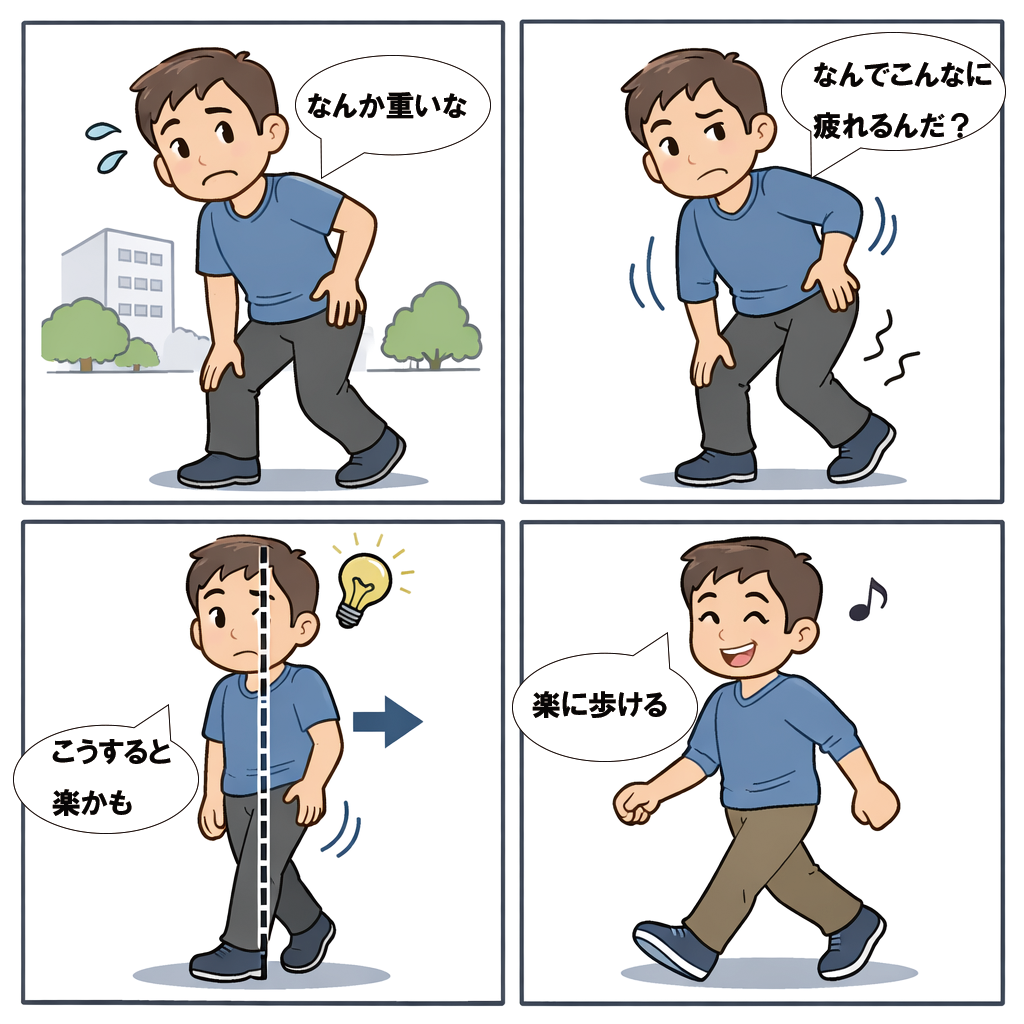 腰の痛みは体からの警告