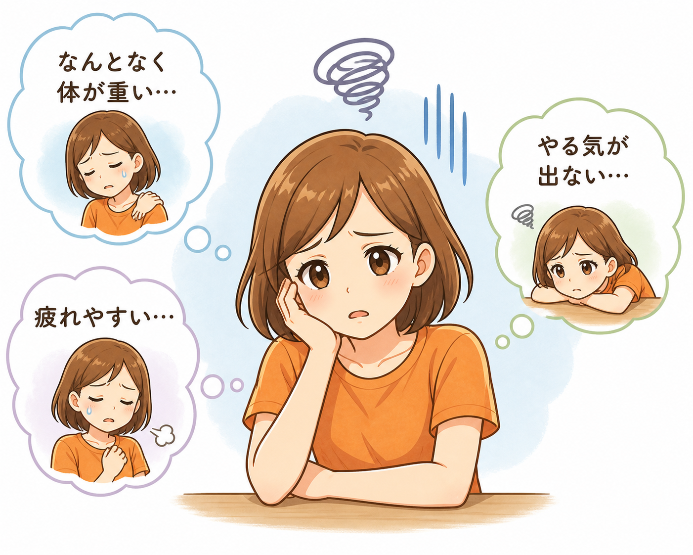 なんとなく不調を感じるけんこちゃん
